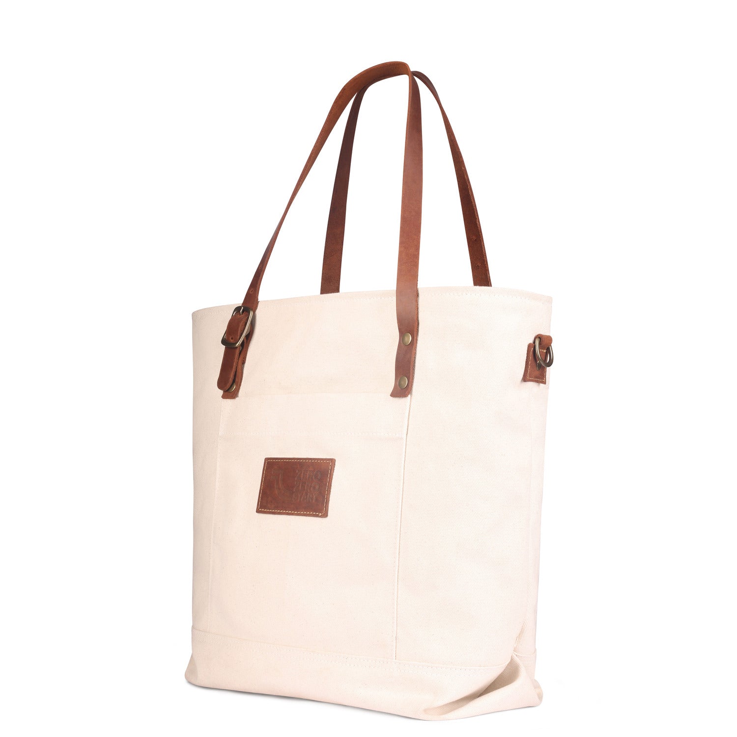 ZERO ZERO START XL SPORT & STYLE CARRYALL, WHITE - 3 Quarter Angle