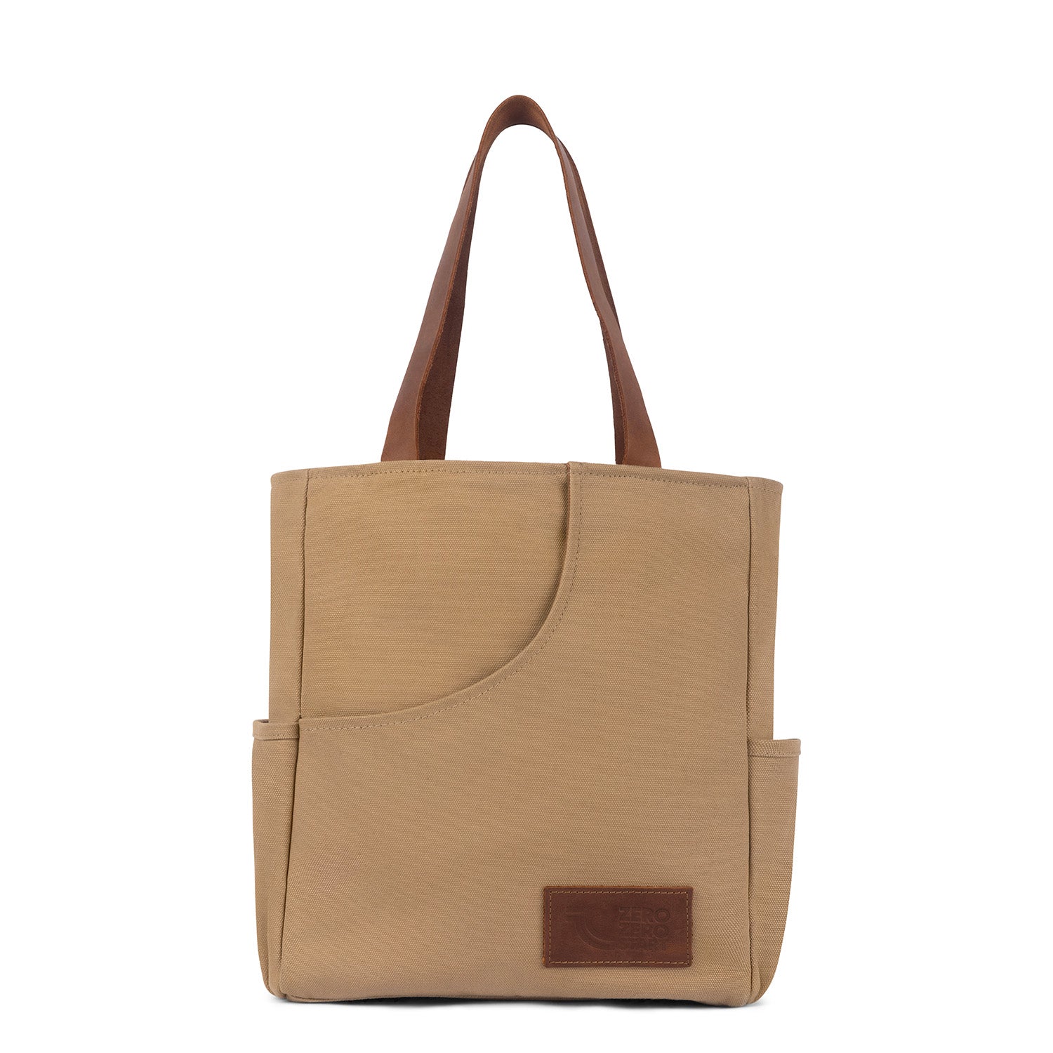 Khaki Zero Zero Start Pickleball bag on white background