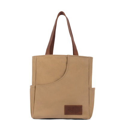 Khaki Zero Zero Start Pickleball bag on white background